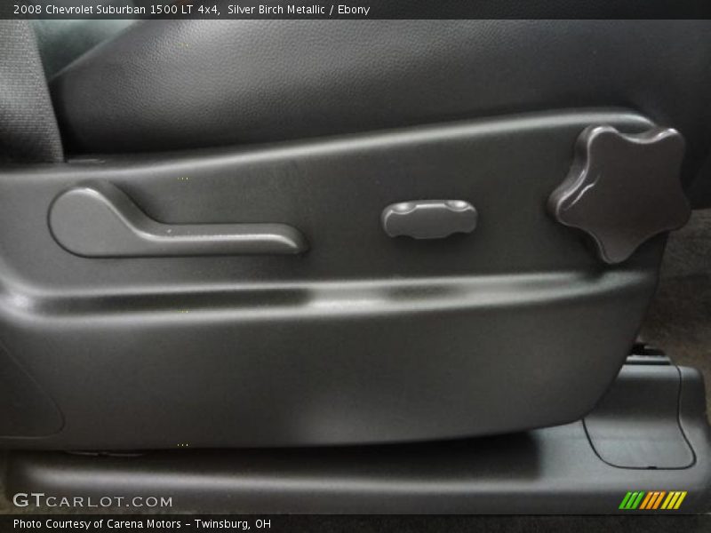 Silver Birch Metallic / Ebony 2008 Chevrolet Suburban 1500 LT 4x4