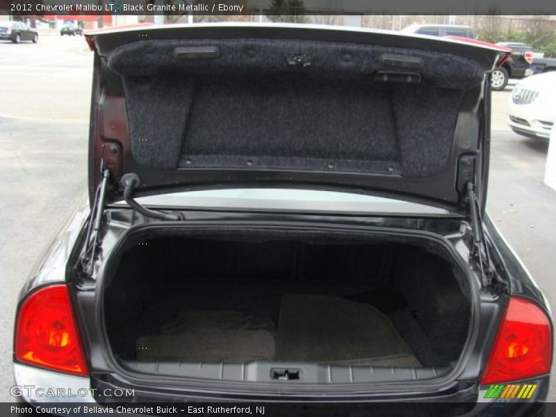 Black Granite Metallic / Ebony 2012 Chevrolet Malibu LT