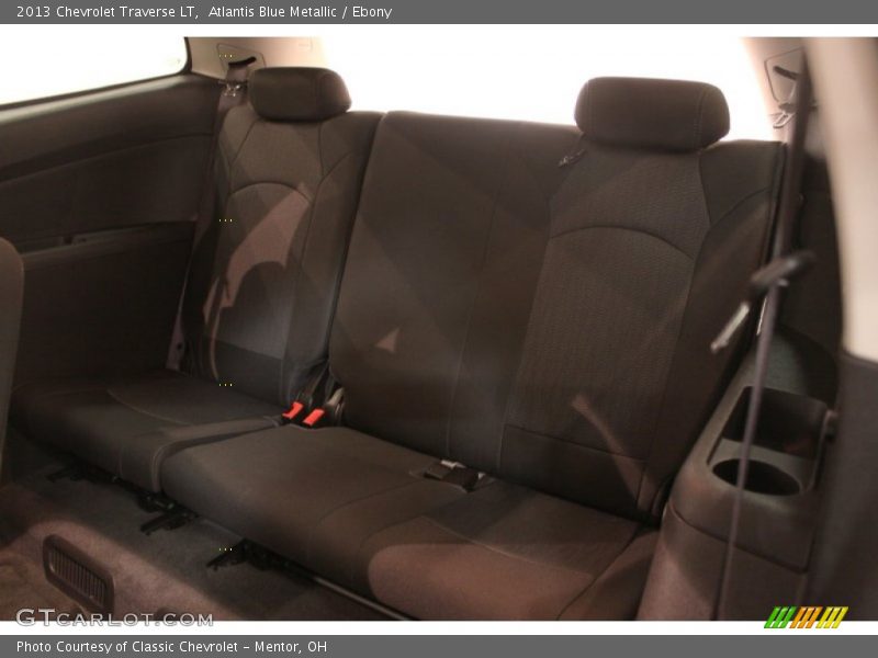 Atlantis Blue Metallic / Ebony 2013 Chevrolet Traverse LT