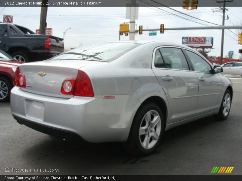 Silver Ice Metallic / Titanium 2012 Chevrolet Malibu LS