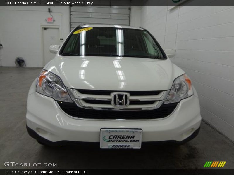 Taffeta White / Gray 2010 Honda CR-V EX-L AWD