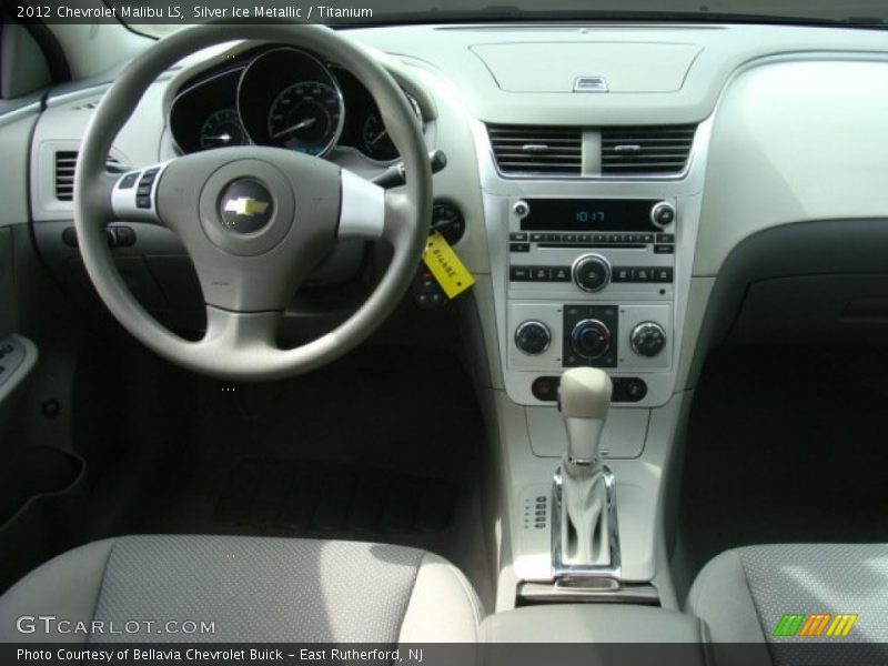 Silver Ice Metallic / Titanium 2012 Chevrolet Malibu LS