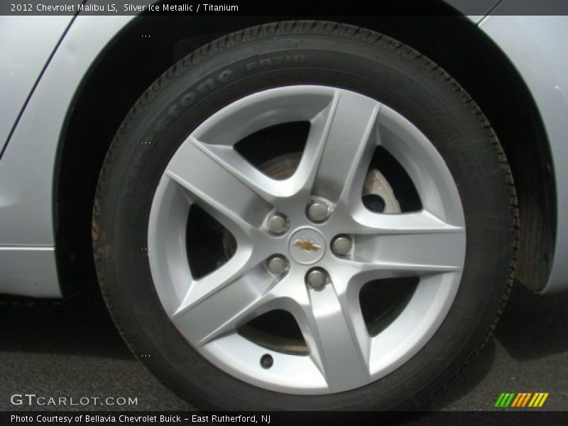 Silver Ice Metallic / Titanium 2012 Chevrolet Malibu LS