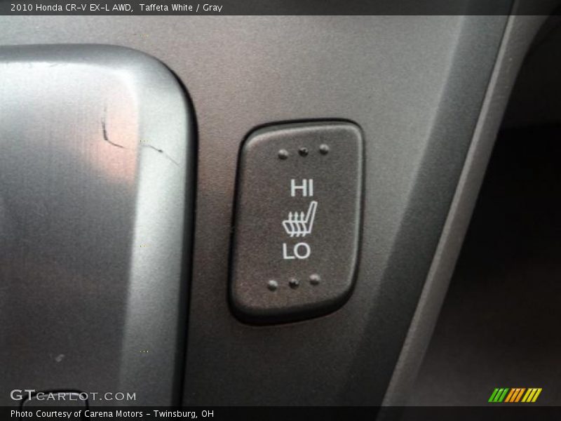 Taffeta White / Gray 2010 Honda CR-V EX-L AWD