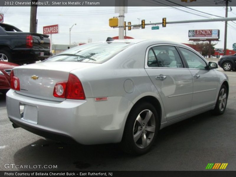 Silver Ice Metallic / Titanium 2012 Chevrolet Malibu LT