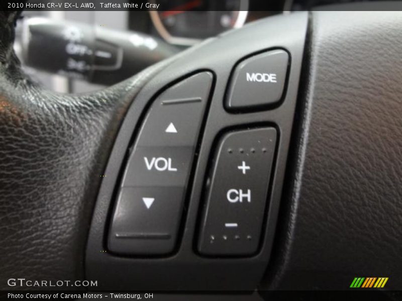 Taffeta White / Gray 2010 Honda CR-V EX-L AWD
