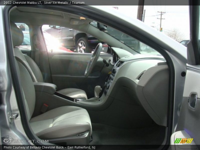 Silver Ice Metallic / Titanium 2012 Chevrolet Malibu LT