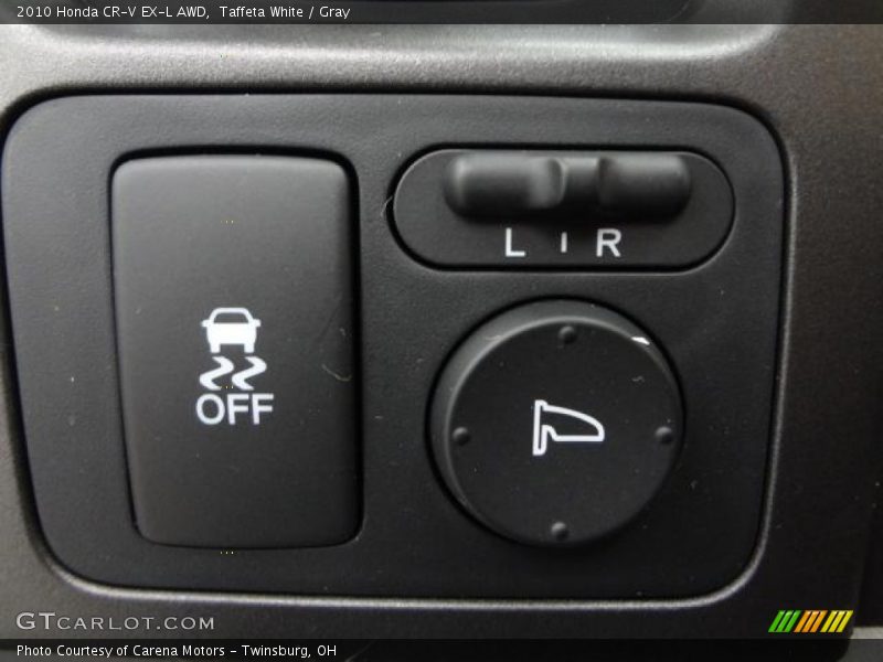 Taffeta White / Gray 2010 Honda CR-V EX-L AWD