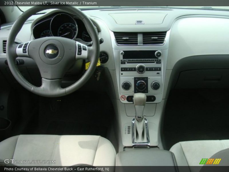 Silver Ice Metallic / Titanium 2012 Chevrolet Malibu LT