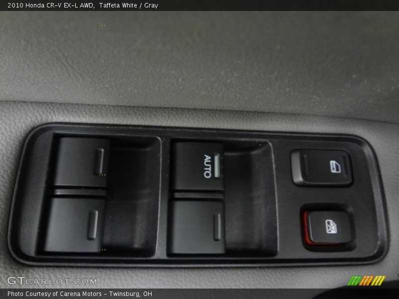 Taffeta White / Gray 2010 Honda CR-V EX-L AWD