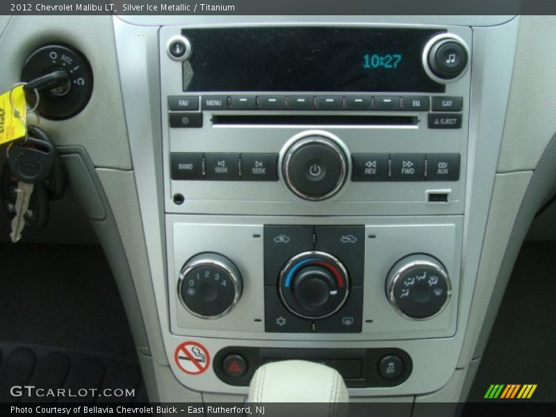 Silver Ice Metallic / Titanium 2012 Chevrolet Malibu LT