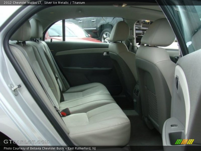 Silver Ice Metallic / Titanium 2012 Chevrolet Malibu LT