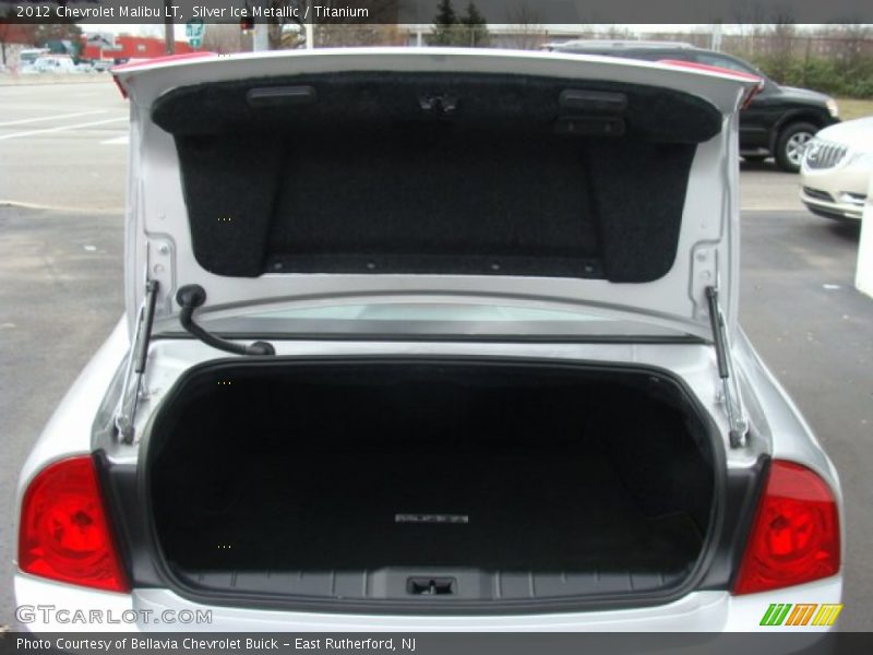 Silver Ice Metallic / Titanium 2012 Chevrolet Malibu LT