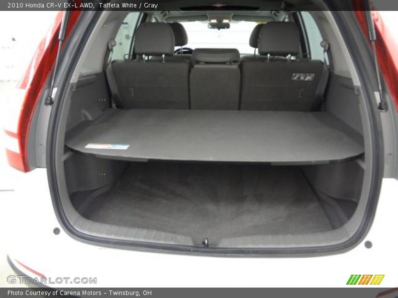 Taffeta White / Gray 2010 Honda CR-V EX-L AWD