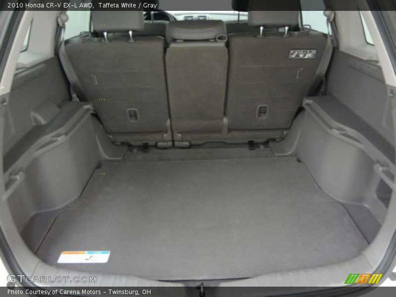 Taffeta White / Gray 2010 Honda CR-V EX-L AWD