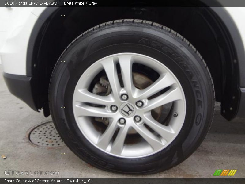 Taffeta White / Gray 2010 Honda CR-V EX-L AWD