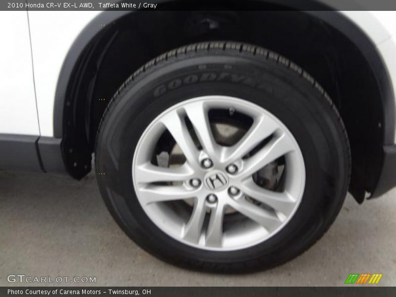 Taffeta White / Gray 2010 Honda CR-V EX-L AWD