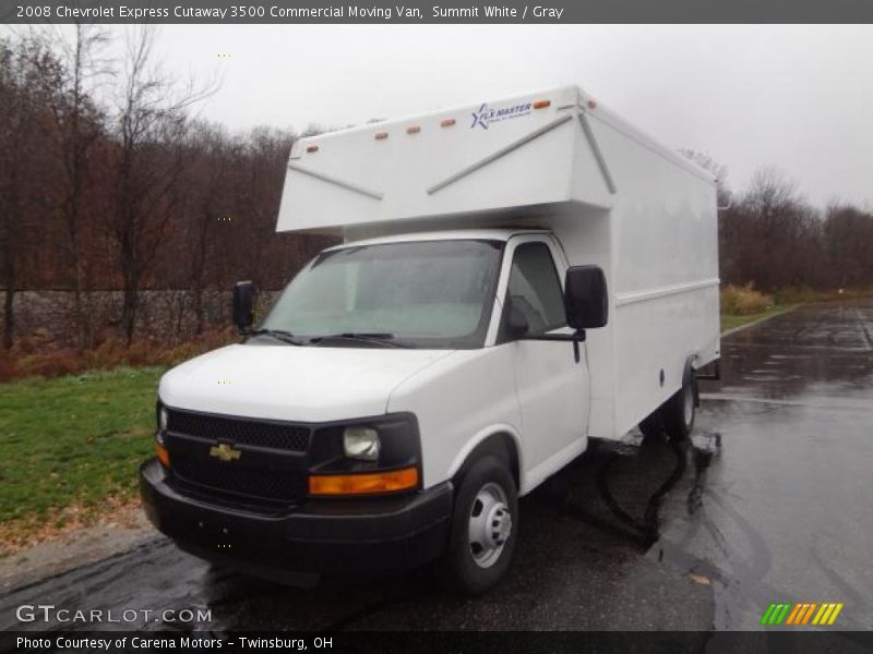 Front 3/4 View of 2008 Express Cutaway 3500 Commercial Moving Van