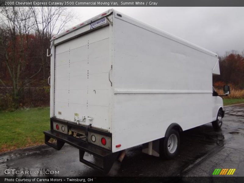  2008 Express Cutaway 3500 Commercial Moving Van Summit White