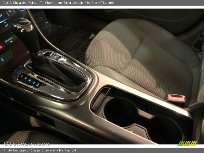 Champagne Silver Metallic / Jet Black/Titanium 2013 Chevrolet Malibu LT