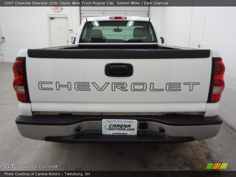 Summit White / Dark Charcoal 2007 Chevrolet Silverado 1500 Classic Work Truck Regular Cab