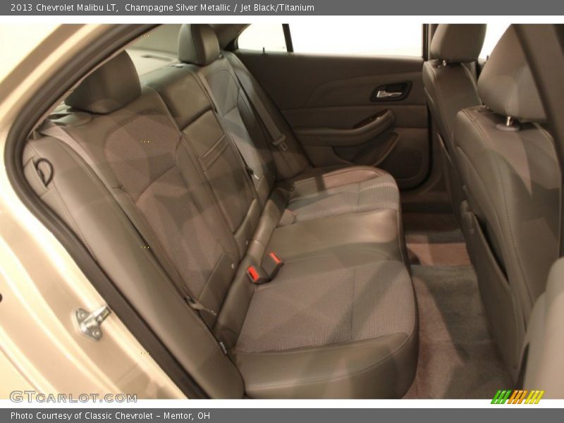 Champagne Silver Metallic / Jet Black/Titanium 2013 Chevrolet Malibu LT