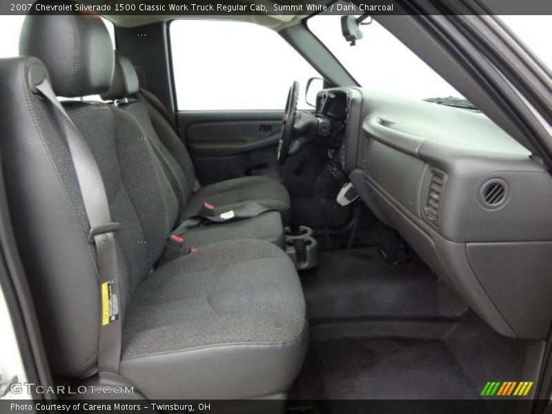 Summit White / Dark Charcoal 2007 Chevrolet Silverado 1500 Classic Work Truck Regular Cab