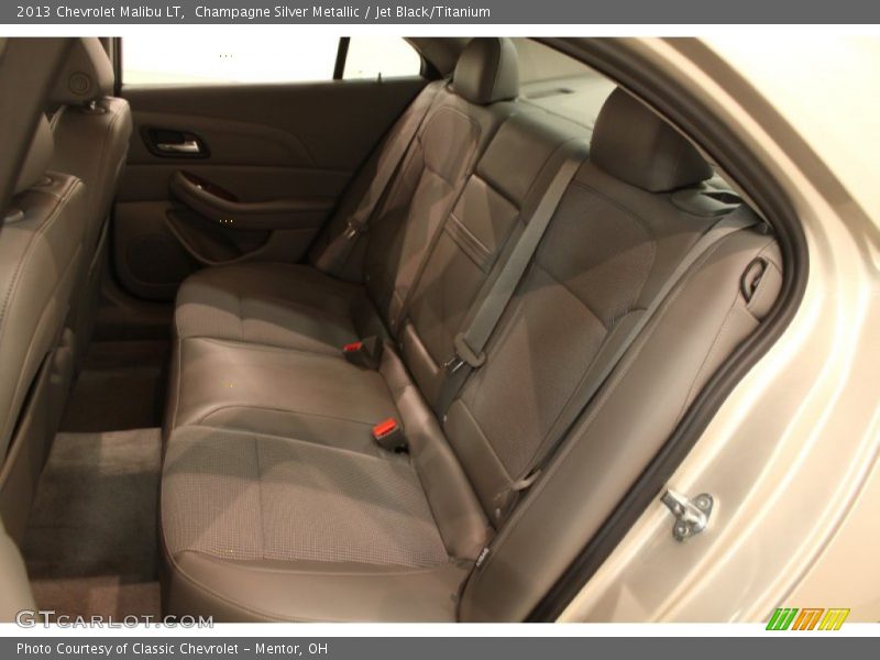 Champagne Silver Metallic / Jet Black/Titanium 2013 Chevrolet Malibu LT