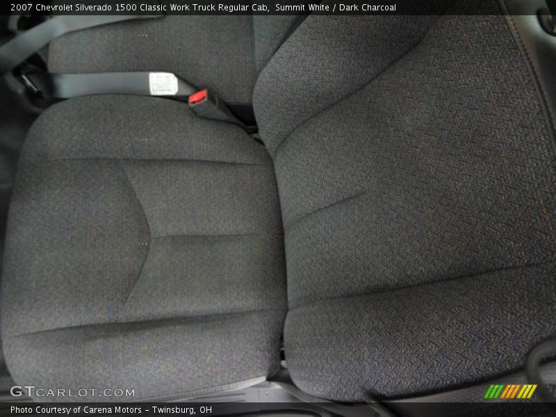 Summit White / Dark Charcoal 2007 Chevrolet Silverado 1500 Classic Work Truck Regular Cab