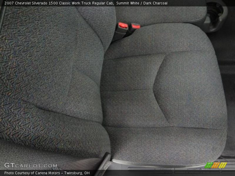 Summit White / Dark Charcoal 2007 Chevrolet Silverado 1500 Classic Work Truck Regular Cab