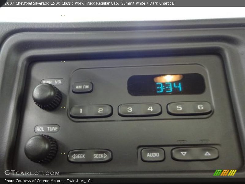 Summit White / Dark Charcoal 2007 Chevrolet Silverado 1500 Classic Work Truck Regular Cab