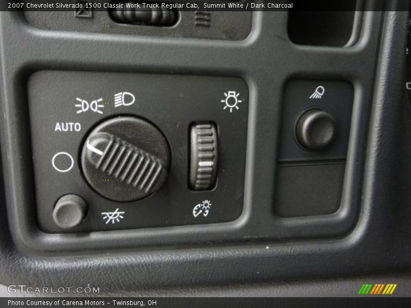 Summit White / Dark Charcoal 2007 Chevrolet Silverado 1500 Classic Work Truck Regular Cab