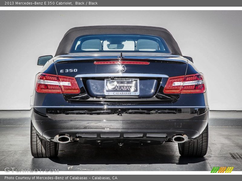 Black / Black 2013 Mercedes-Benz E 350 Cabriolet