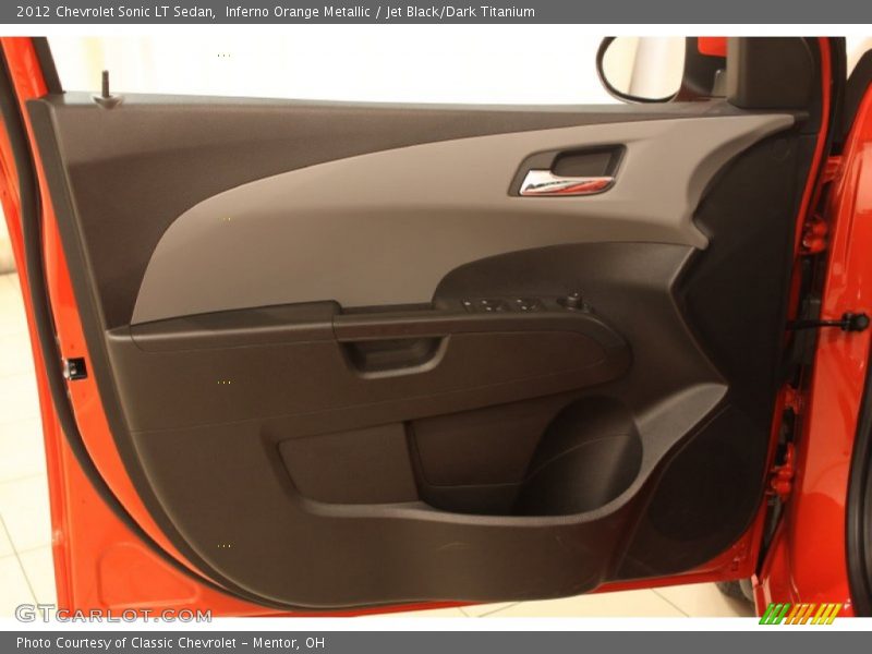 Door Panel of 2012 Sonic LT Sedan