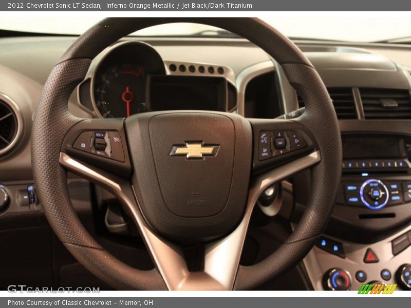  2012 Sonic LT Sedan Steering Wheel
