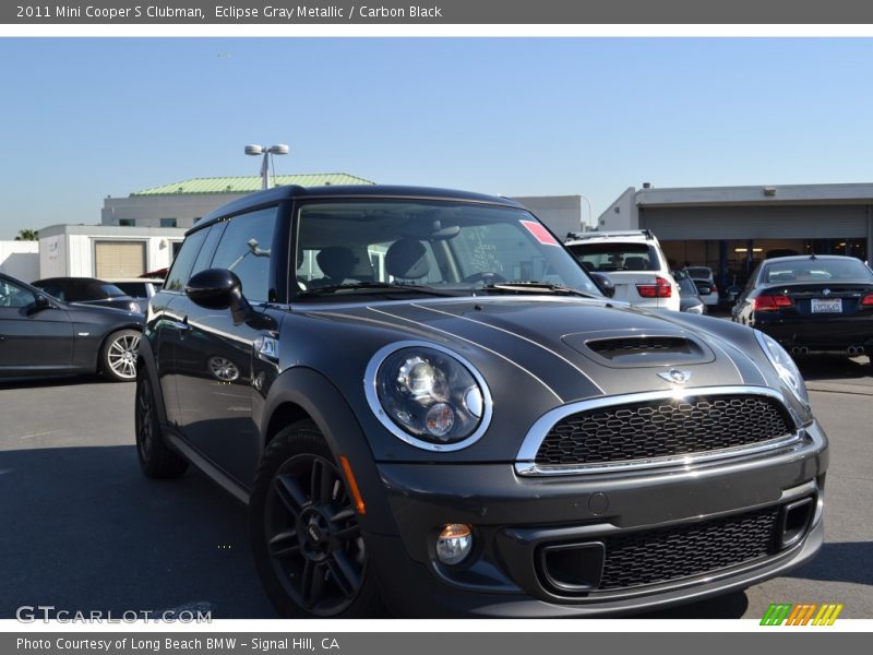 Eclipse Gray Metallic / Carbon Black 2011 Mini Cooper S Clubman