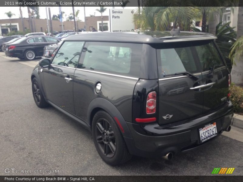 Eclipse Gray Metallic / Carbon Black 2011 Mini Cooper S Clubman