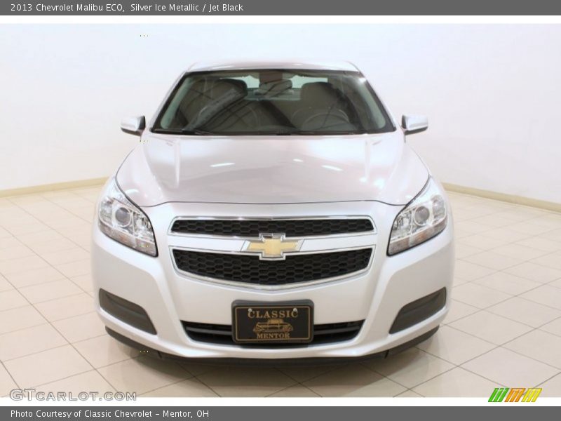 Silver Ice Metallic / Jet Black 2013 Chevrolet Malibu ECO