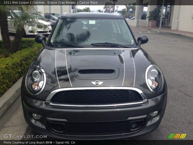 Eclipse Gray Metallic / Carbon Black 2011 Mini Cooper S Clubman