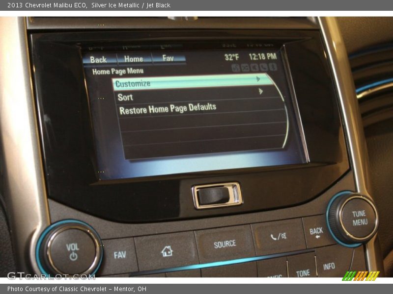 Silver Ice Metallic / Jet Black 2013 Chevrolet Malibu ECO
