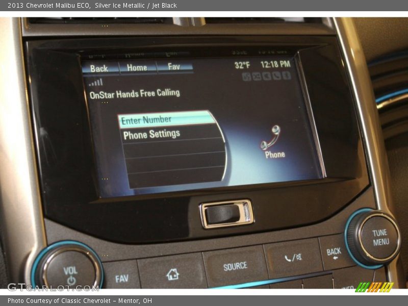 Silver Ice Metallic / Jet Black 2013 Chevrolet Malibu ECO