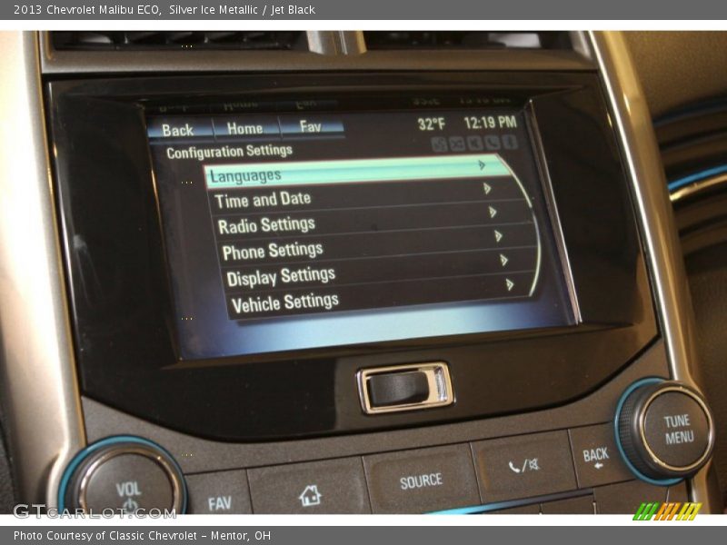 Silver Ice Metallic / Jet Black 2013 Chevrolet Malibu ECO