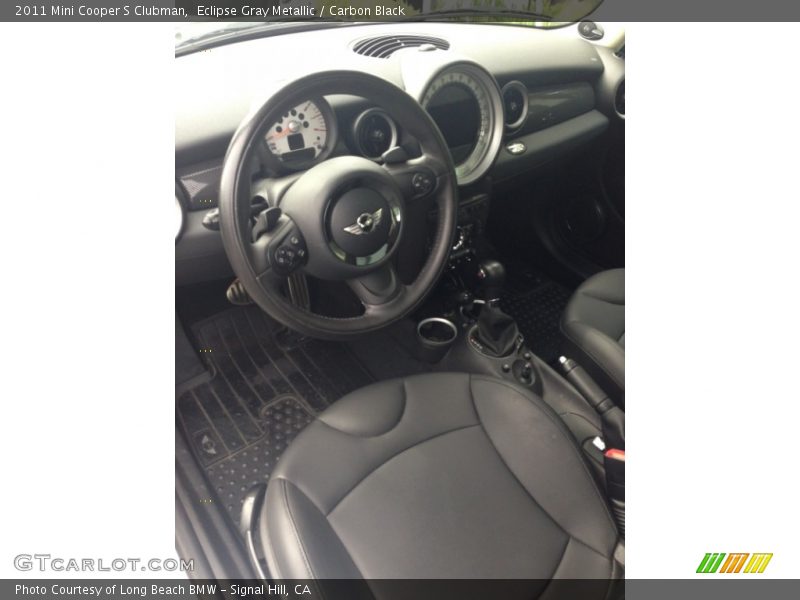 Eclipse Gray Metallic / Carbon Black 2011 Mini Cooper S Clubman