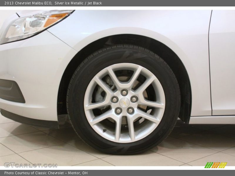 Silver Ice Metallic / Jet Black 2013 Chevrolet Malibu ECO