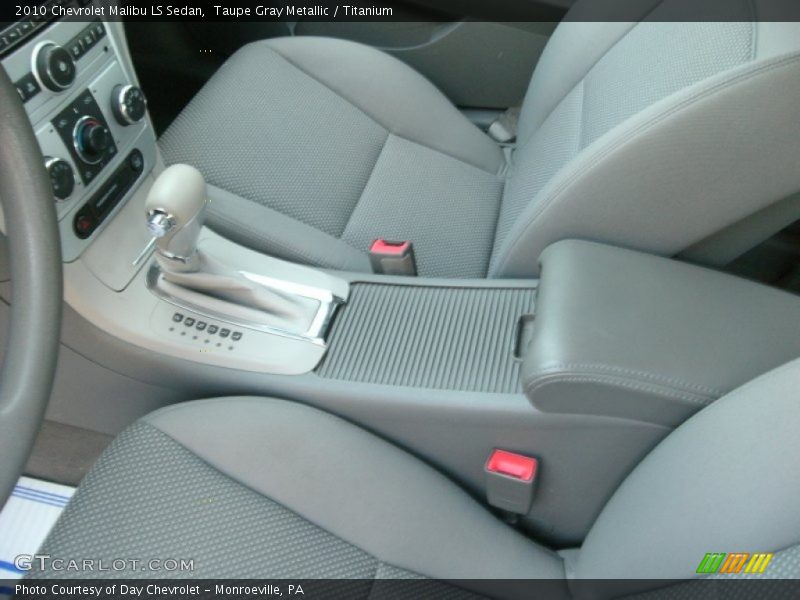 Taupe Gray Metallic / Titanium 2010 Chevrolet Malibu LS Sedan