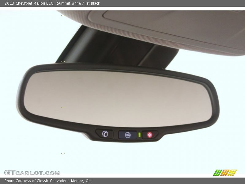 Summit White / Jet Black 2013 Chevrolet Malibu ECO