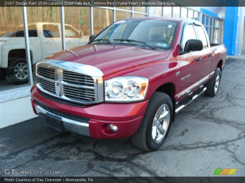 Front 3/4 View of 2007 Ram 1500 Laramie Quad Cab 4x4