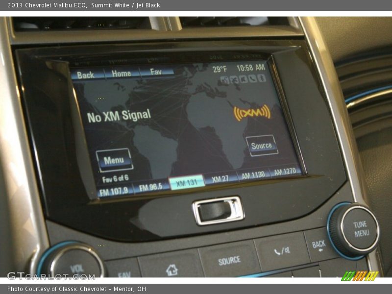 Summit White / Jet Black 2013 Chevrolet Malibu ECO