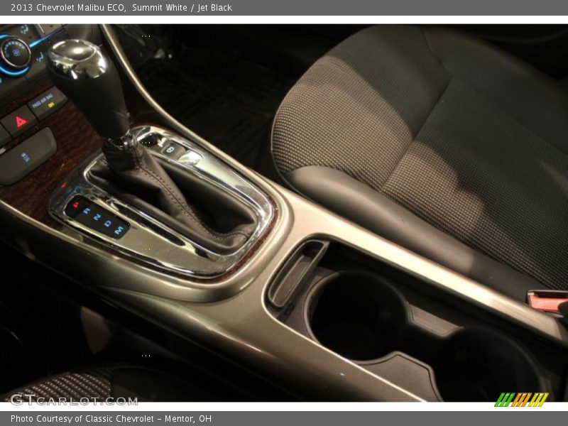 Summit White / Jet Black 2013 Chevrolet Malibu ECO