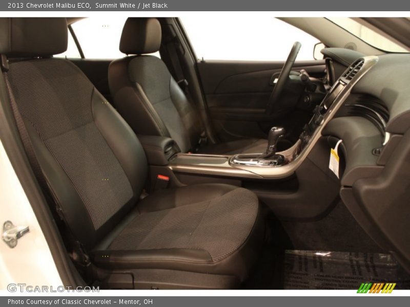 Summit White / Jet Black 2013 Chevrolet Malibu ECO